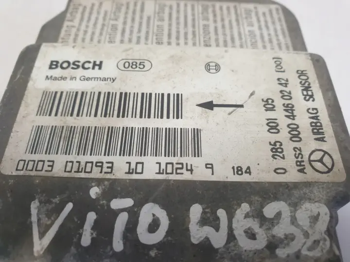 Mercedes VITO W638 MODUŁ PODUSZEK 0004460242