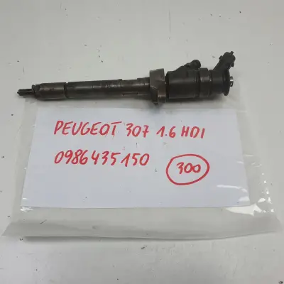 Peugeot 307 1.6 HDI WTRYSKIWACZ wtrysk 0986435150