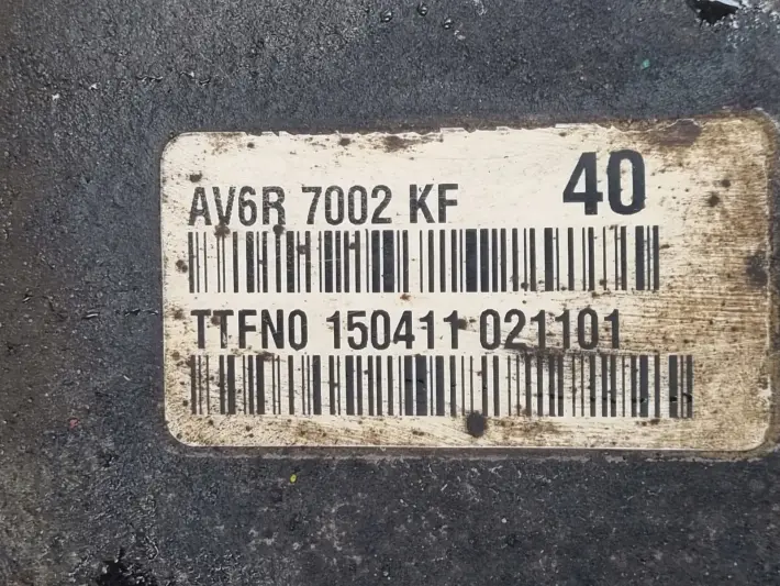 Ford Focus MK3 1.6 TDCI SKRZYNIA BIEGÓW AV6R-7002-KF manualna MANUAL