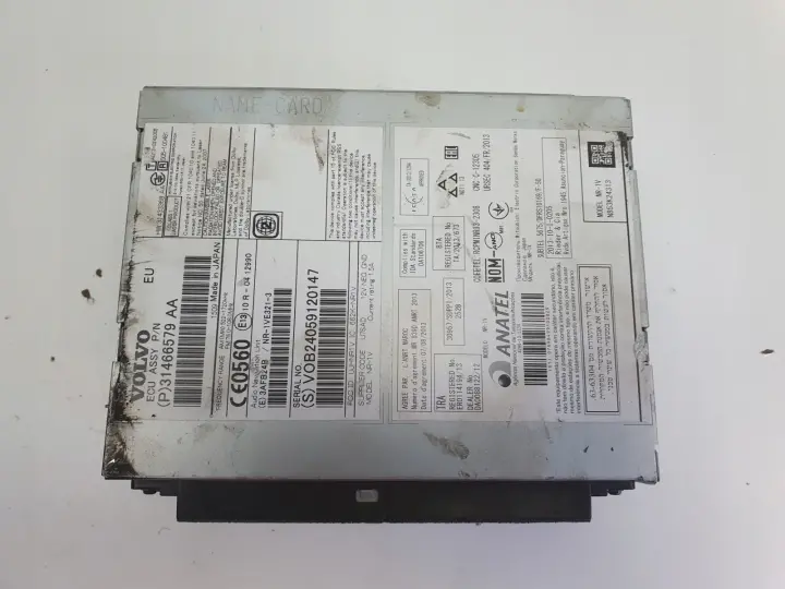 Volvo V40 II V60 S60 II CZYTNIK PŁYT CD radio nawigacja 31466579AA 31466579