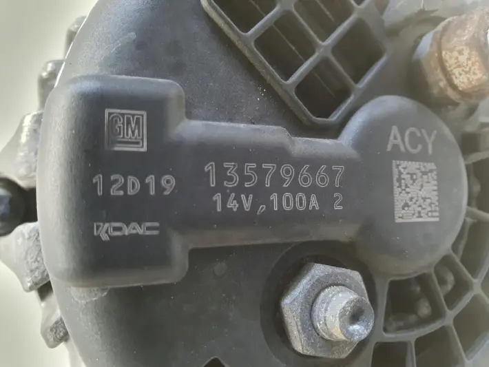 Opel Astra IV J 1.6 16V ALTERNATOR 13579667 ACY 100A