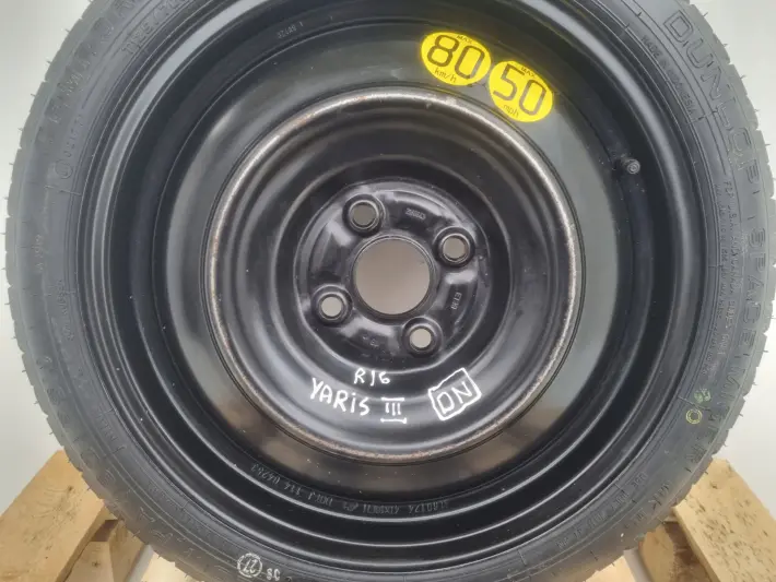 Yaris III KOŁO DOJAZDOWE DOJAZDÓWKA 125/70 R16 ET39 2160643