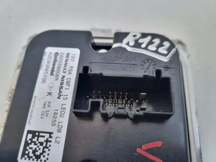 Renault Clio IV Captur PRZETWORNICA MODUŁ LED lampy 260558608R A2C90665700