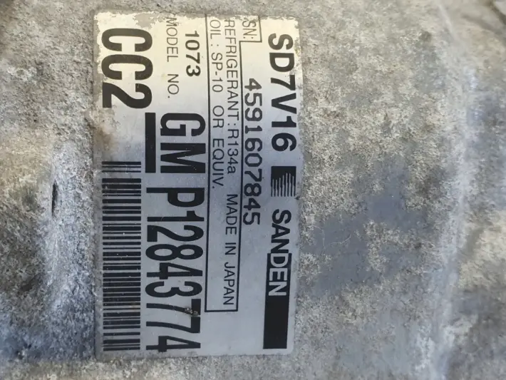Saab 9-3 1.9 TID 16V SPRĘŻARKA KLIMATYZACJI P12843774