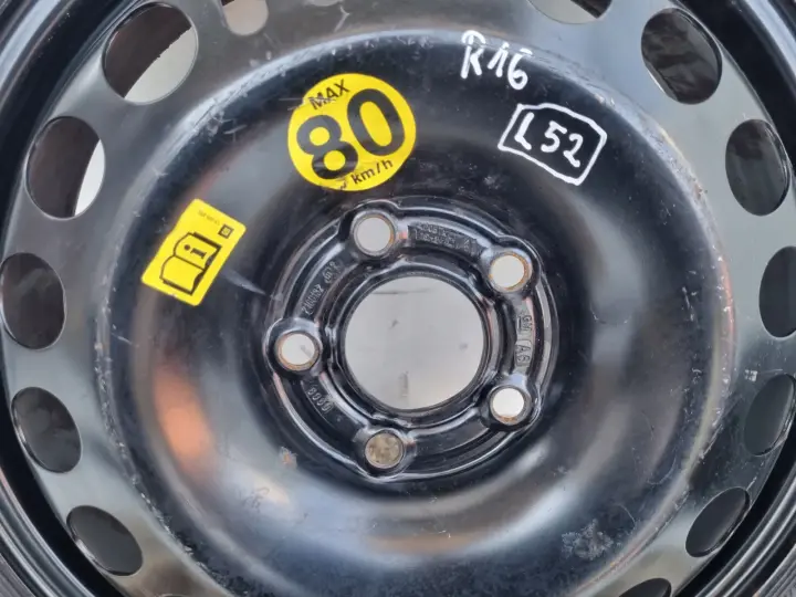 Opel Vectra C Astra H KOŁO DOJAZDOWE dojazdówka 115/70 R16 5x110 2160132