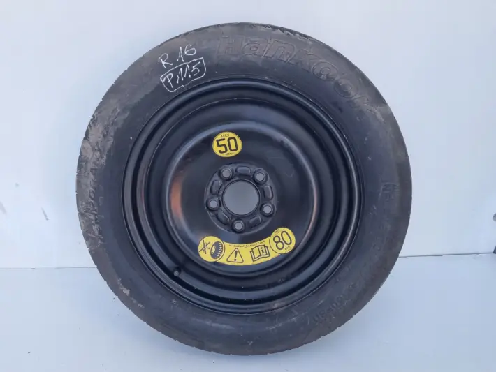 Ford C-Max Focus Mk3 III KOŁO DOJAZDOWE dojazdówka 125/90 R16 5x108 AM51BA