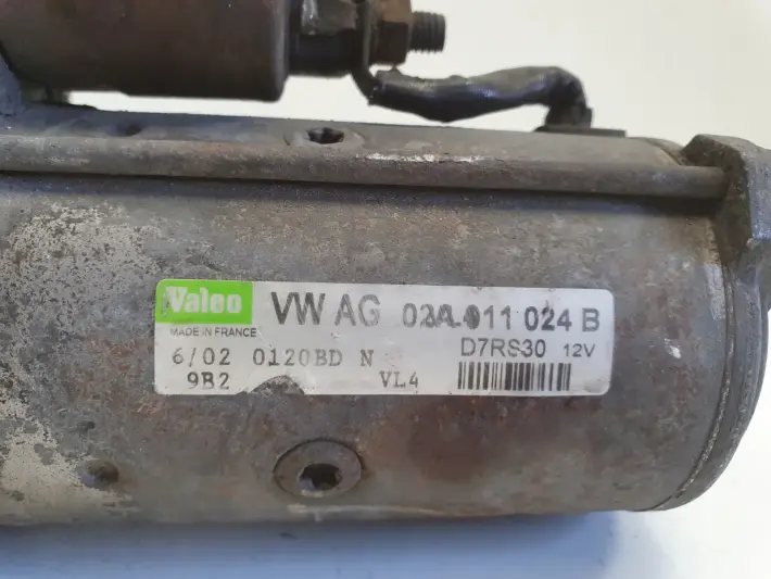 Audi A3 8L Golf IV 1.9 TDI ROZRUSZNIK valeo 02A911024B D7RS30