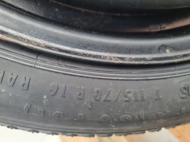 Opel Vectra C Astra H KOŁO DOJAZDOWE dojazdówka 115/70 R16 5x110 2160115