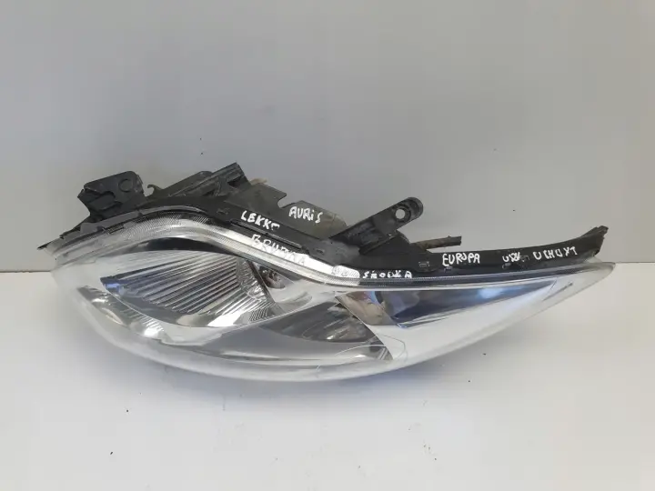 Toyota Auris I 06-09r PRZEDNIA LAMPA LEWA lewy przód EUROPA 81150-02460