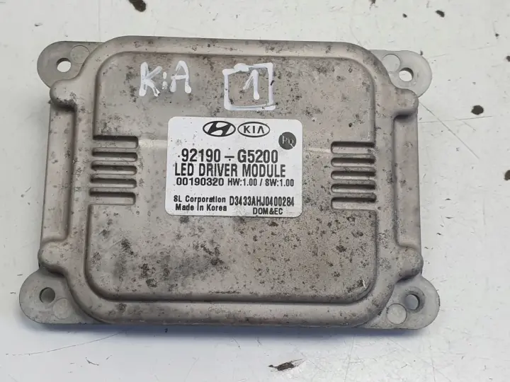 Kia Niro MODUŁ LED przetwornica 92190-G5200
