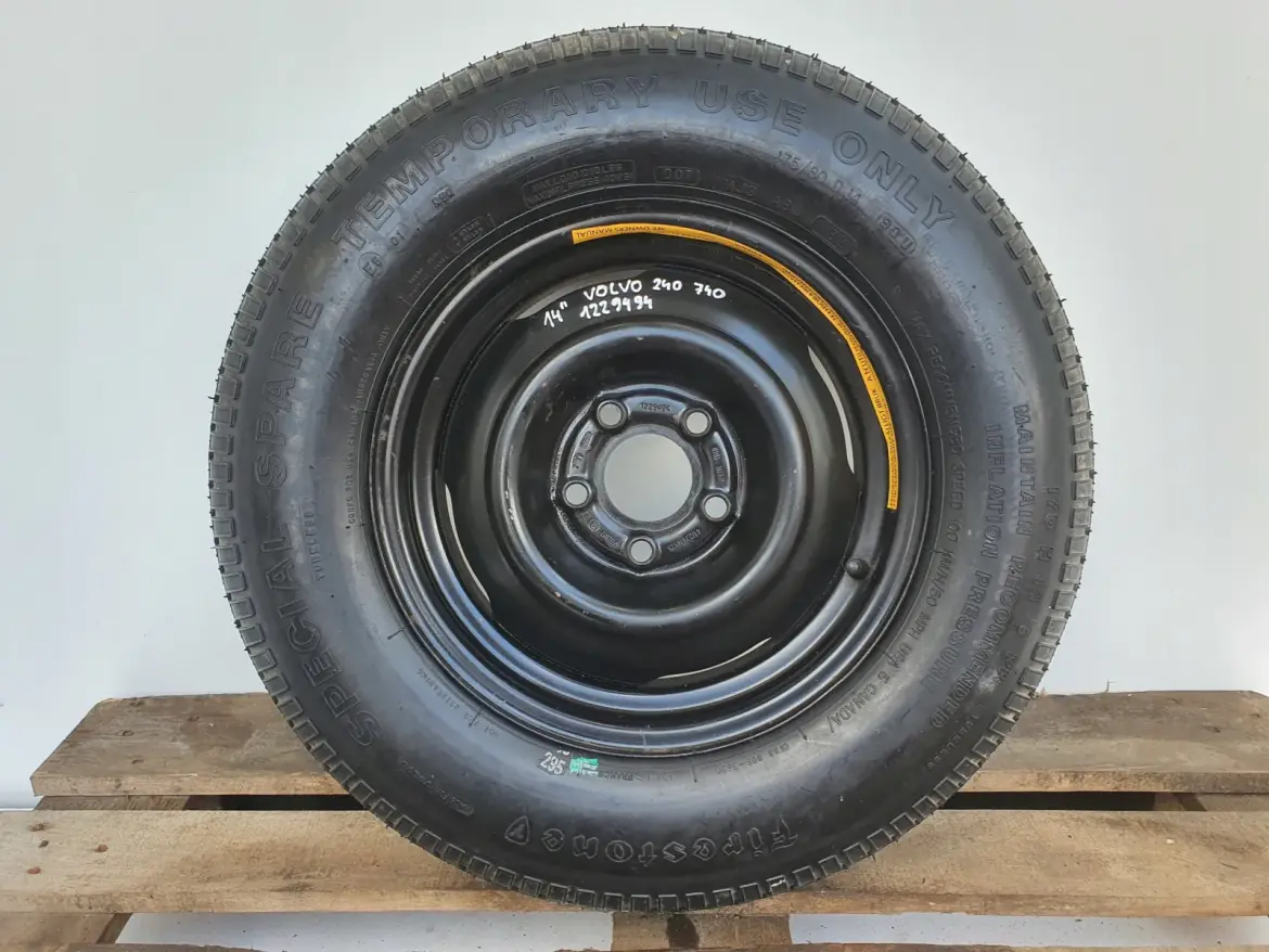 Volvo 240 940 740 KOŁO ZAPASOWE Zapas 175/80 R14