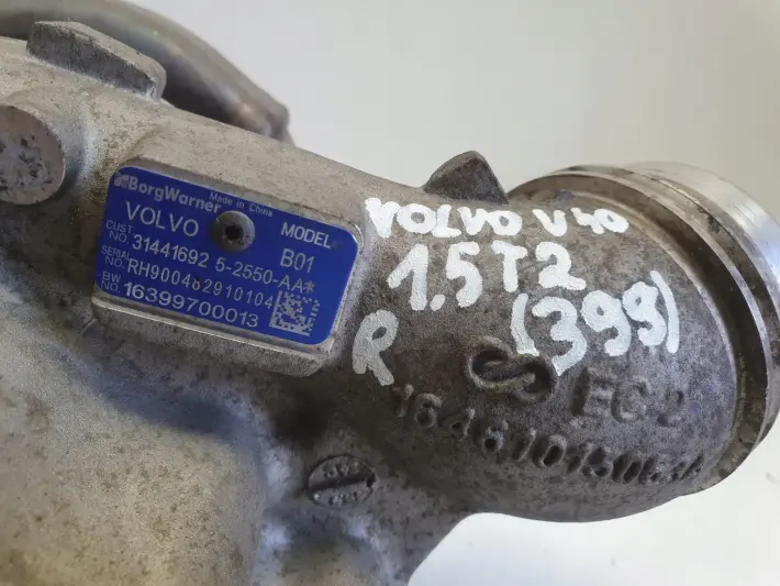 Volvo V40 II 1.5 T TURBOSPRĘŻARKA turbo 31441692