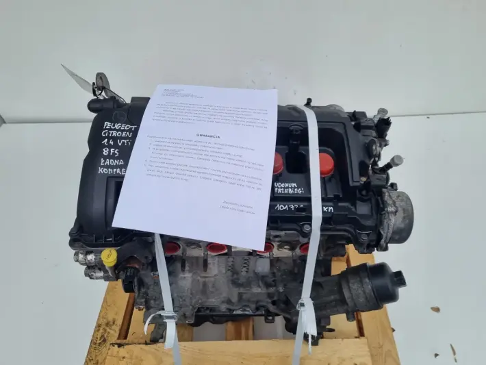 SILNIK KOMPLET Peugeot 207 1.4 16V VTI udokumentowane 101tyś 8FS