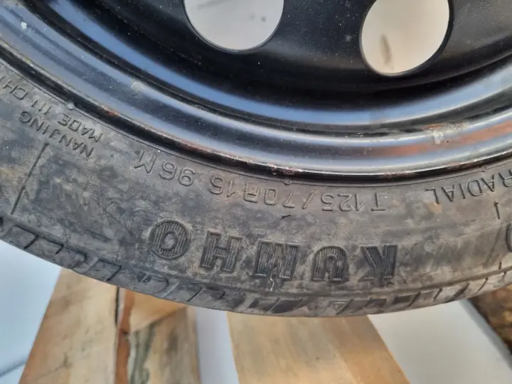 Audi Seat Vw Golf VI KOŁO DOJAZDOWE dojazdówka 125/70 R16 1K0601027AL 5x112