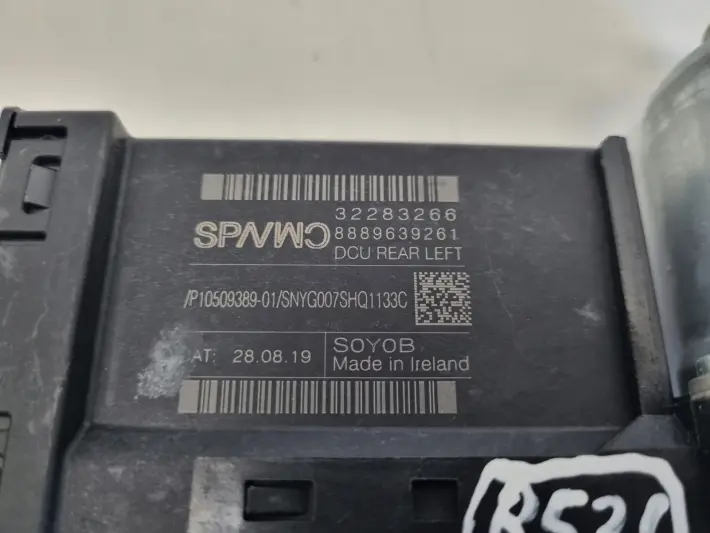 Volvo V70 III V60 I S60 II SILNICZEK SZYBY lewy tył KIEROWCY moduł 32283266