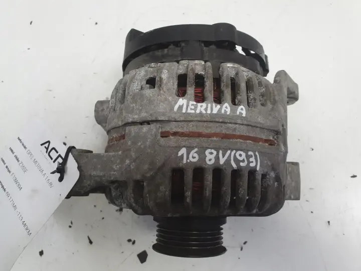 Opel Meriva A 1.6 8V ALTERNATOR 0124425009 bosch 120A