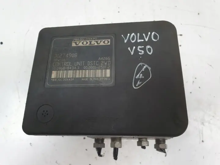 Volvo S40 II V50 POMPA ABS hamulcowa Sterownik 31274908 31274907