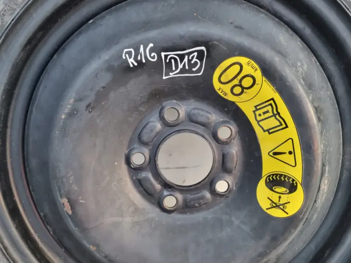 Ford C-Max Focus Mk2 II KOŁO DOJAZDOWE dojazdówka 125/85 R16 5x108 1S71MH