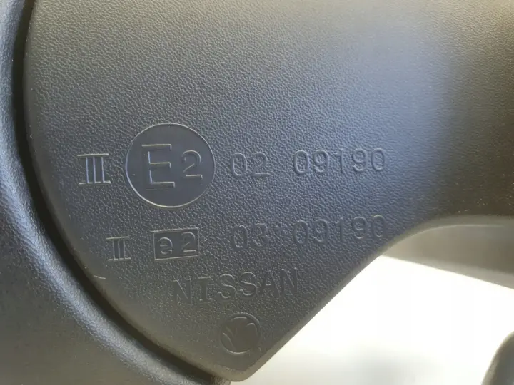 Nissan Micra K13 10-17r LUSTERKO PRAWE PASAŻERA europa 5 kabli pin pinów