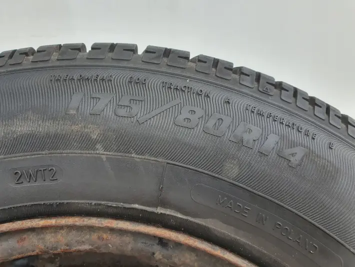 VW Golf IV FELGI STALOWE KOŁA LETNIE 175/80 R14