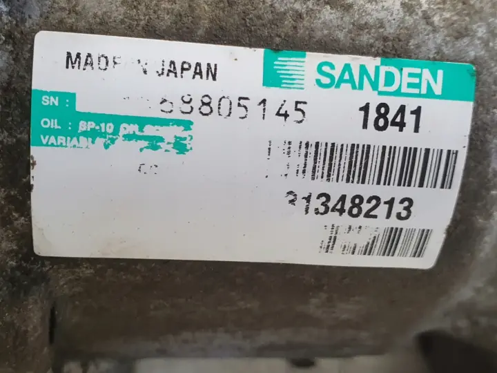 Volvo V70 III 1.6 D D2 SPRĘŻARKA KLIMATYZACJI pompa 31348213