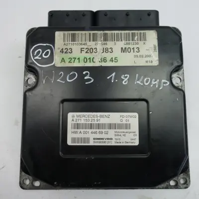 Mercedes W203 1.8 kompressor KOMPUTER SILNIKA