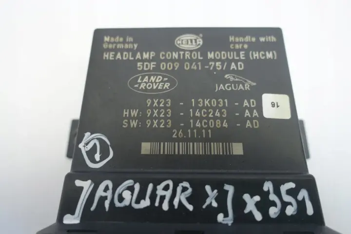 Jaguar XJ X351 MODUŁ ŚWIATEŁ lamp XENON sterownik