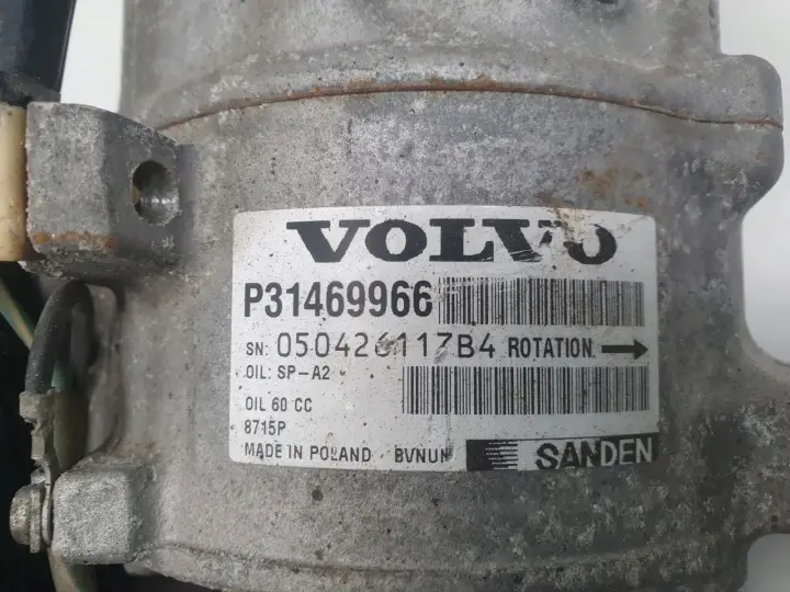 Volvo V90 CC II 2.0 T5 SPRĘŻARKA KLIMATYZACJI pompa P31469966