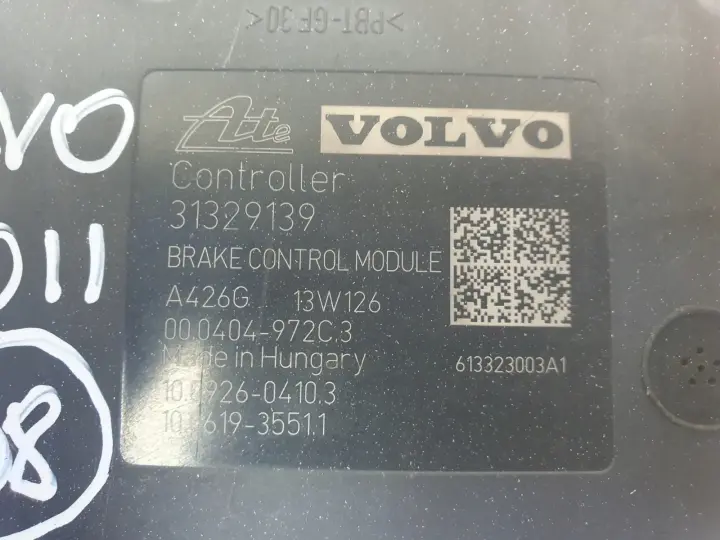 Volvo V70 III S80 II POMPA ABS hamulcowa 31329139 P31329139