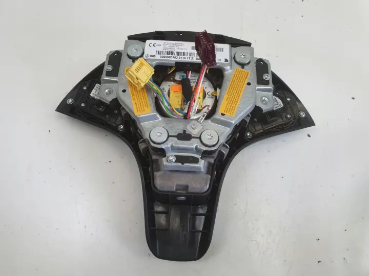 Mercedes W204 SKÓRZANA KIEROWNICA Multifunkcyjna multifunkcja skóra AirBag
