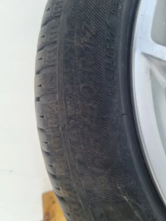 Audi FELGA ALUMINIOWA KOŁO ZAPASOWE zapas 205/50 R17 5x112 ET56 8P0601025BL