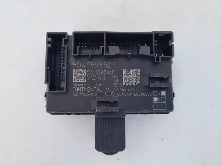 Audi Vw Skoda MODUŁ STEROWNIK Drzwi 5Q4959592F