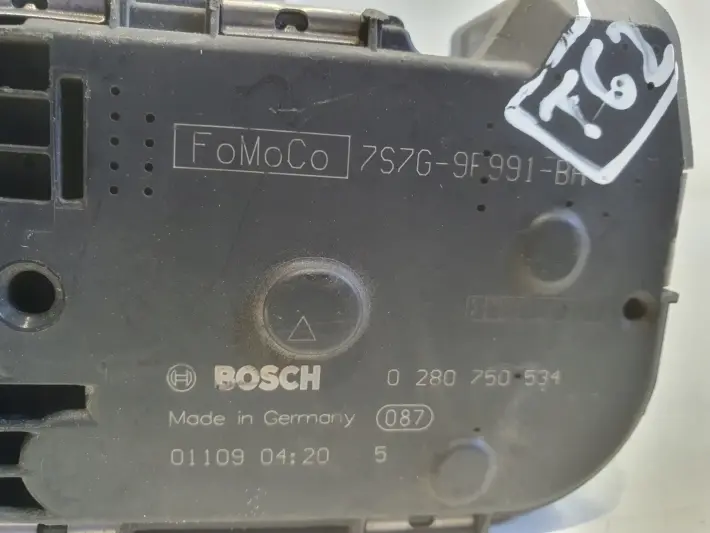 Volvo S60 II V60 1.6 T3 PRZEPUSTNICA 7S7G-9F991-BA bosch 0280750534