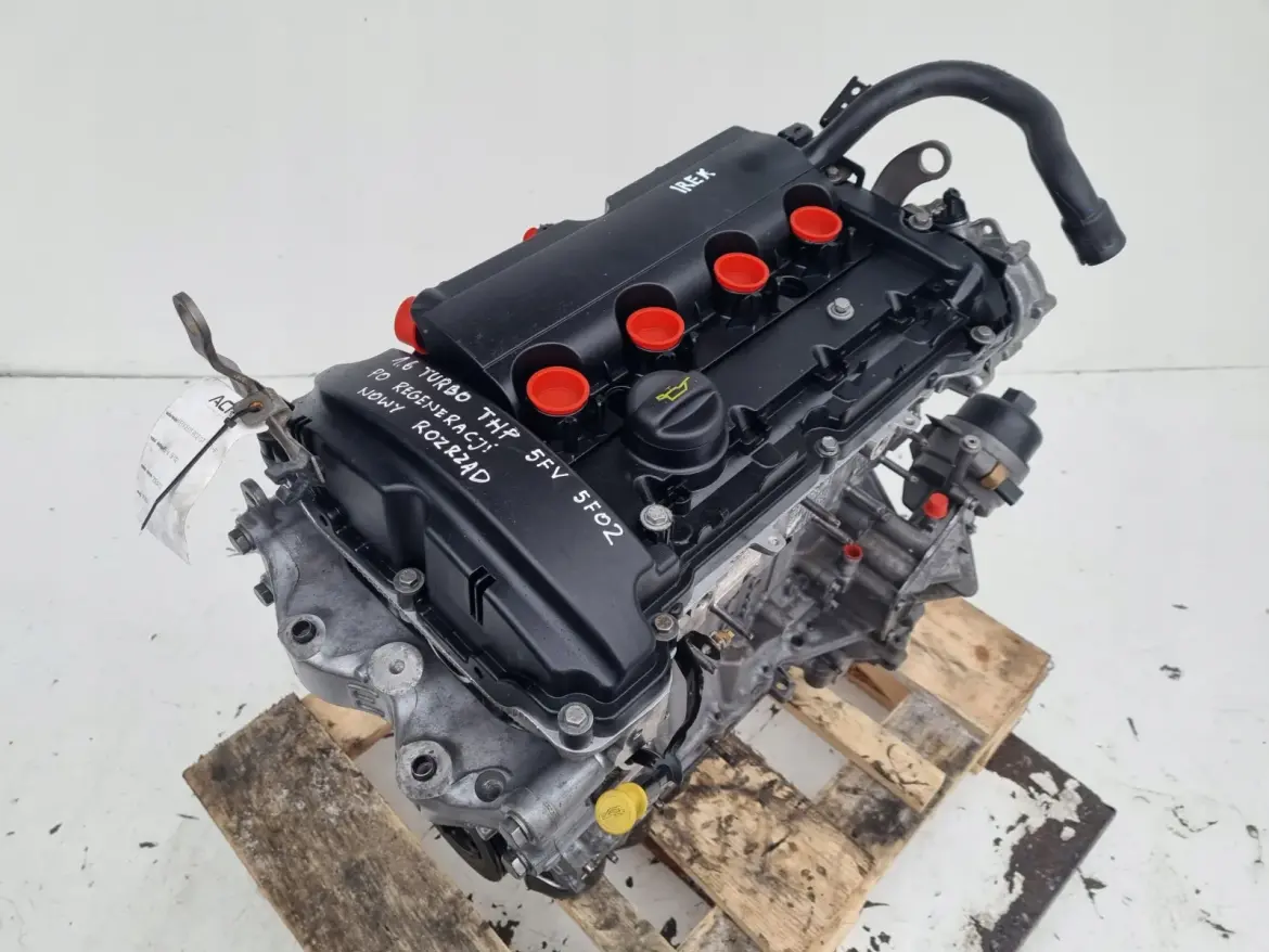 SILNIK PO REGENERACJI Peugeot 207 1.6 T THP TURBO nowy rozrząd 5FR 5F02