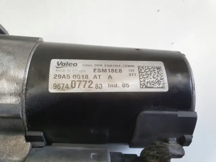 Peugeot 3008 1.2 THP ROZRUSZNIK Valeo 9674077280