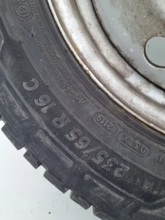 Iveco Daily IV 2x FELGI STALOWE KOŁA LETNIE 15 cali 235/65 R16 R16C 2019r