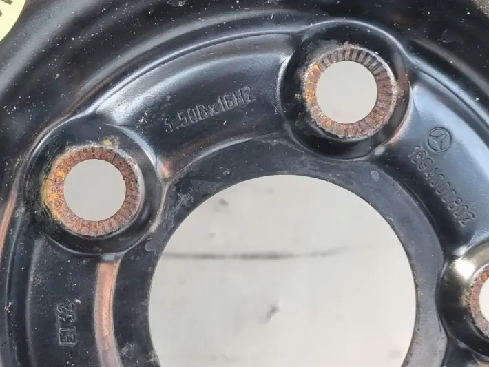 Mercedes W169 W245 KOŁO DOJAZDOWE dojazdówka 125/90 R16 5x112 1694000802