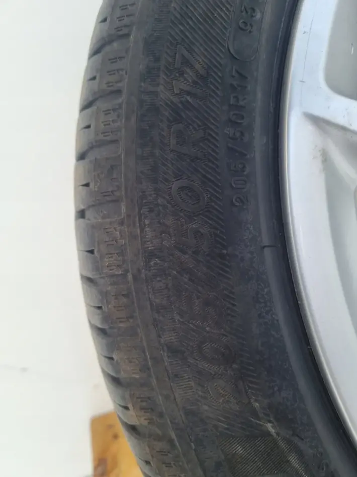 Audi FELGA ALUMINIOWA KOŁO ZAPASOWE zapas 205/50 R17 5x112 ET56 8P0601025BL