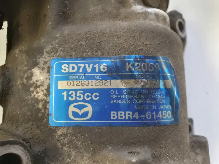 Mazda 3 II BL 1.6 D SPRĘŻARKA KLIMATYZACJI BBR4-61450