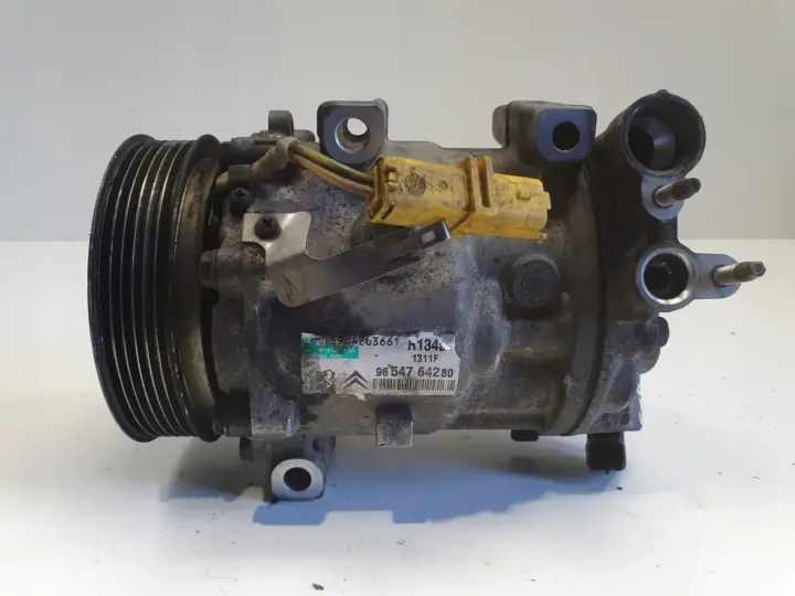 Peugeot 407 2.0 HDI SPRĘŻARKA KLIMATYZACJI 9654764280