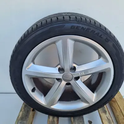 Audi FELGA ALUMINIOWA KOŁO ZAPASOWE zapas R18 5x112 ET43 4F0601025DC