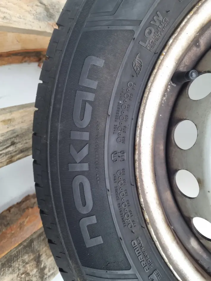 Ford Transit Custom mk8 KOŁO ZAPASOWE Zapas felga 215/65 R15C BK21-1007-AA