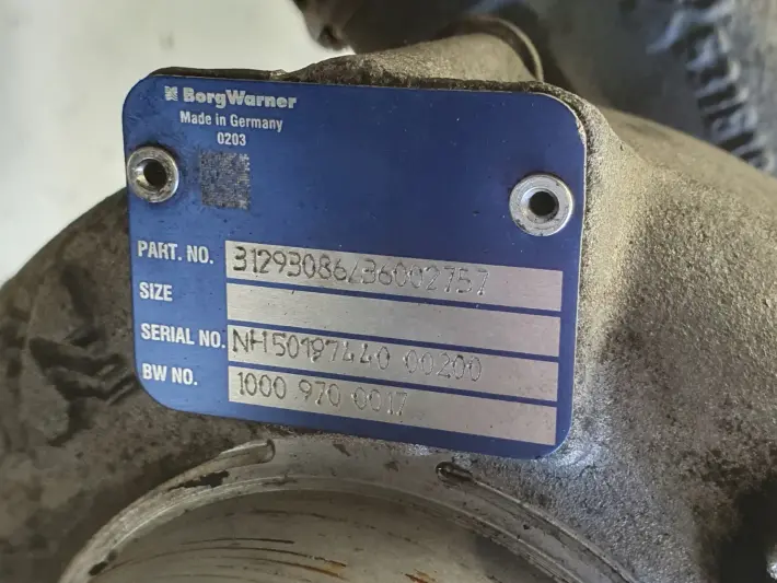 Volvo V60 XC60 S80 2.4 D5 TURBOSPRĘŻARKA turbo 31293086 36002757