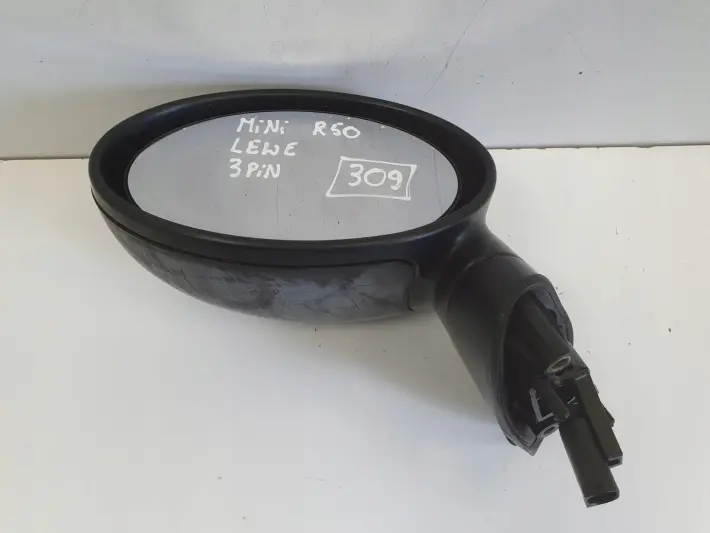Mini R50 R53 Cooper 01-06r LUSTERKO LEWE KIEROWCY 3 pin
