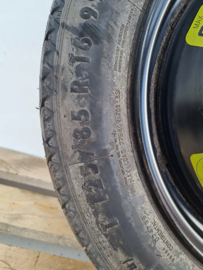 Peugeot 208 C3 II Citroen KOŁO DOJAZDOWE dojazdówka 125/85 R16 4x108 ET10