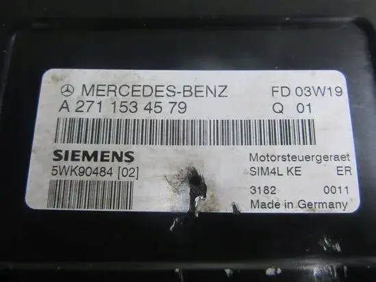 Mercedes W203 1.8 kompressor KOMPUTER A2711534579