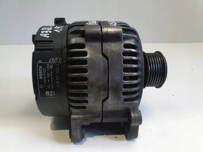 Audi A3 8L Golf IV 1.9 TDI ALTERNATOR 0123515021 038903023J 120A