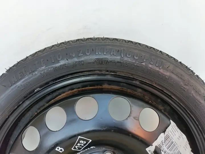 Opel Vectra C Astra H KOŁO DOJAZDOWE dojazdówka 115/70 R16 5x110 2160132