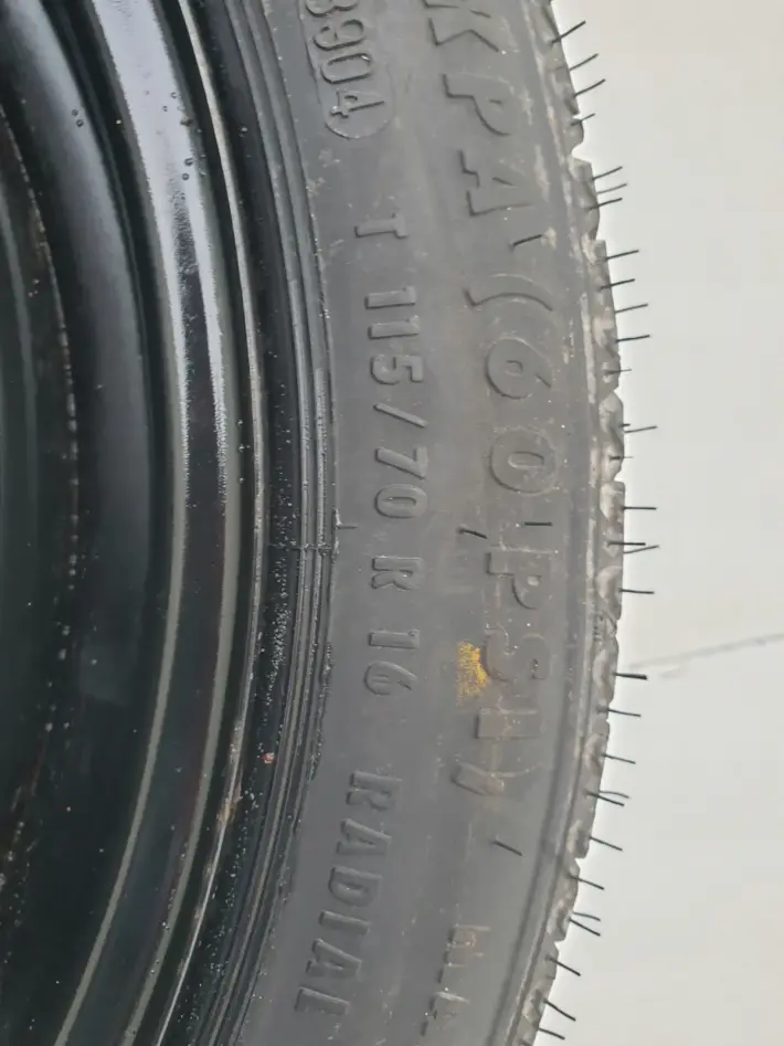Opel Vectra C Astra H KOŁO DOJAZDOWE dojazdówka 115/70 R16 5x110 2160115