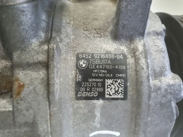 BMW F12 F13 3.0 D SPRĘŻARKA KLIMATYZACJI 9216466